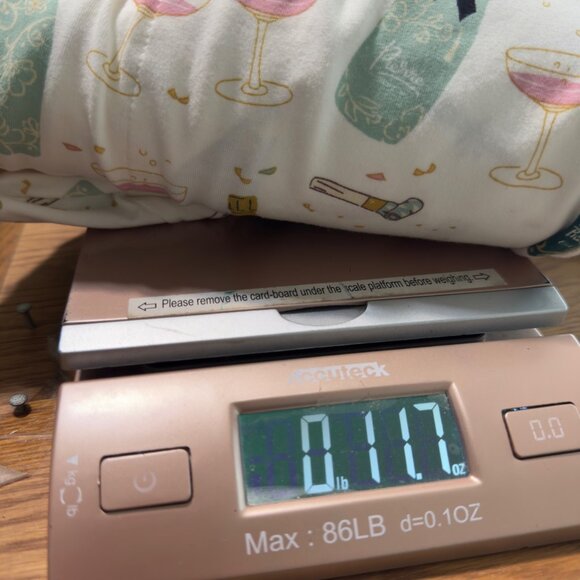 BedHead pajama set Champagne Bottle & Glass Print Button-Up size XS women nwt - Picture 14 of 14